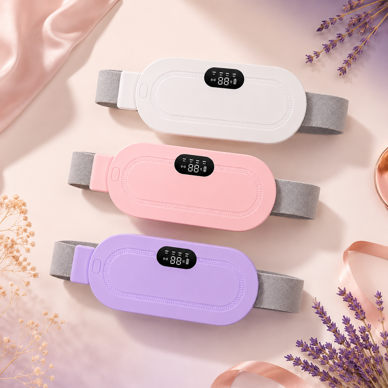 ألوان حزام الدفء والاسترخاء من PURPLE